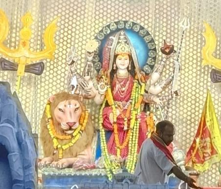 Shardiya Navratri 2024: रायपुर में विराजित माँ दुर्गा की एक झलक: Jai Durga Maa: Durga Devi: Maa Durga, 